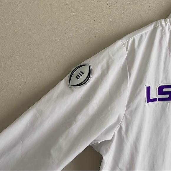 NIKE COLLEGE PLAYER LSU MENS JACKET LOUISIANA STAT - Picture 5 of 11